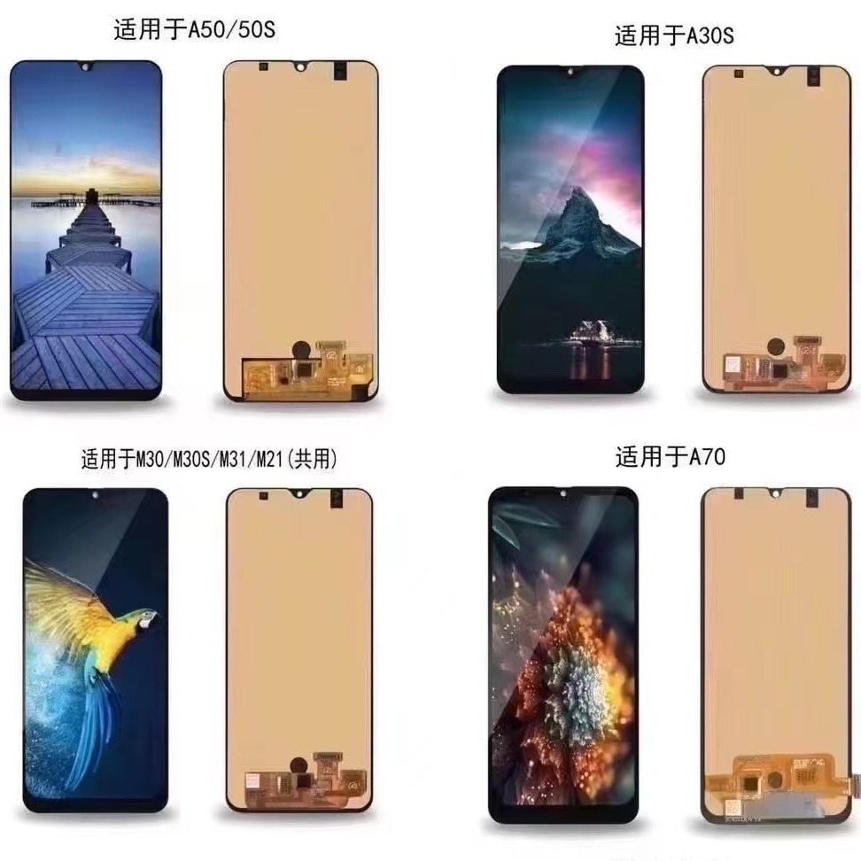 Adecuado para Samsung plegable zflip1 2 3 4 5 montaje de pantalla F7000/F7070/F7110/F7210 original