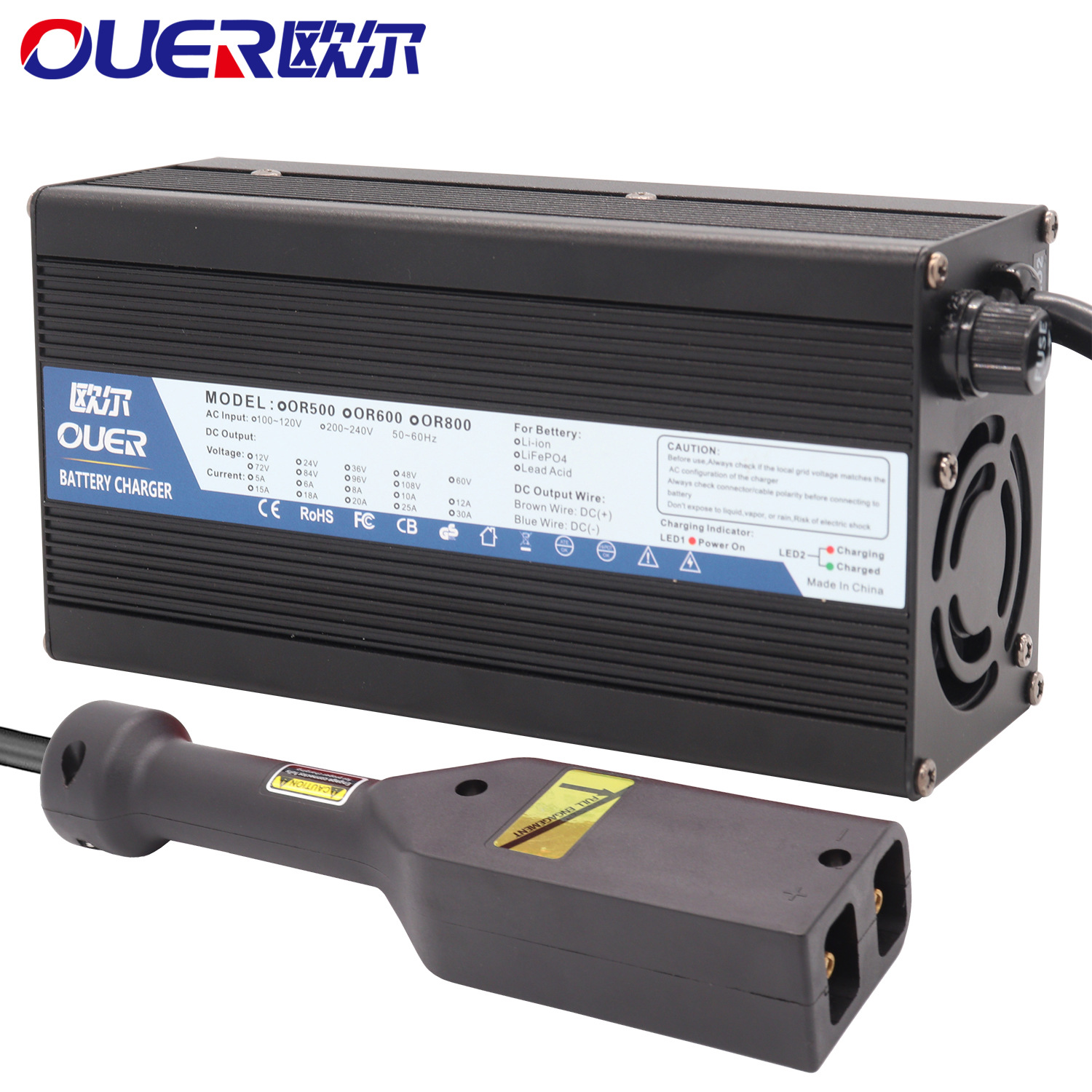 EWAY 36V12A高尔夫球车 36V铅酸充电器专用 各类高尔夫插头可选