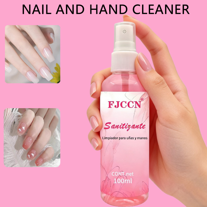 2 in 1 Nail and Hand Surface Cleaner Nail Cleaner Removes Sticky Residue Bright Gloss Effect 2 in 1 Nail and Hand Surface Cleaner Nail Cleaner Removes Sticky Residue Bright Gloss Effect