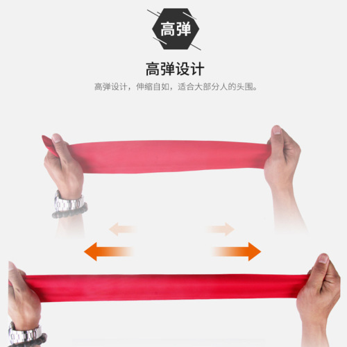 Customized Strap Tennis Headband Street Outdoor Sports Fitness Unisex Pirate Sweatband Absorbent Head Towel