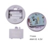 71mm圆形拍拍灯电池盒底座 3节7号4.5V电池盒  硅胶灯电池盒4.5V|ru