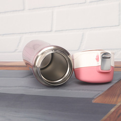 隨影保溫杯 不鏽鋼車載304真空隨心水壺彈跳蓋商務禮品水杯