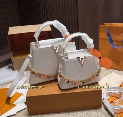 2026 New Model Cross-Border L Luxury Handbag Capucines with Leather Chain, Complete Set, Exclusively for Foreign Trade Wholesale 2026 New Model Cross-Border L Luxury Handbag Capucines with Leather Chain, Complete Set, Exclusively for Foreign Trade Wholesale