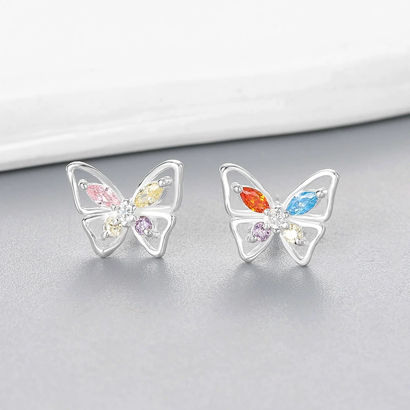 Серебряные серьги Bedda s999, простые и универсальные шипы, против закручивания, мини-палец, заводская direct партия