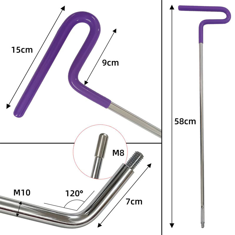 Car Dent Repair Pry Bar Dent Magnetic Sheet Metal Repair Shop Large Hammer Special Traceless Repair Wholesale
