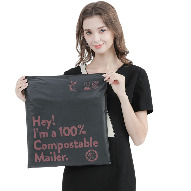 Bolsas exprés degradables transfronterizas, bolsas de embalaje, bolsas de degradación, bolsas ecológicas, bolsas de ropa, bolsas de embalaje, bolsas autoselladas degradadas