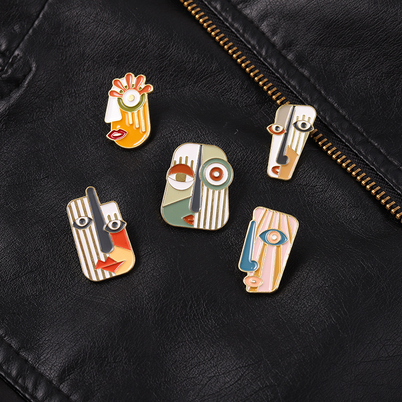 Gracioso Pin Máscara Aleación Esmalte Unisexo Broches display picture 8