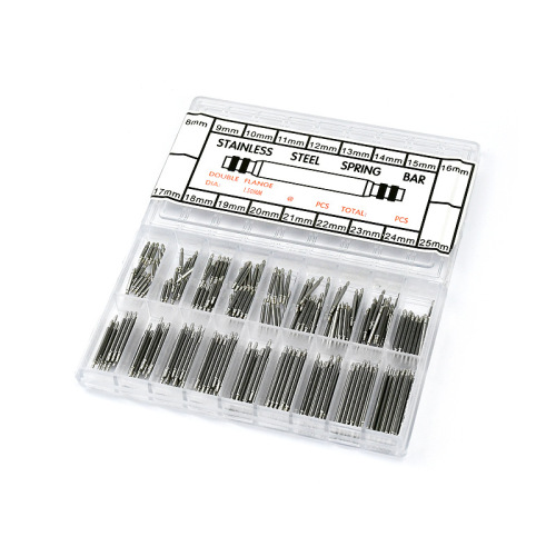 Boxed lugs watch accessories 360 pieces all stainless steel seamless boxed raw lugs 8-25mm