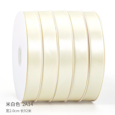 Caja de la torta de embalaje cinta de la cinta ramo de flores decoración cinta arco tira de tela de color sólido cinta para hornear