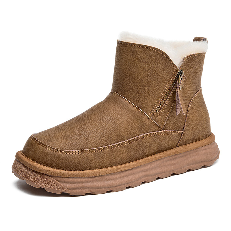 적갈색(모피 일체형)