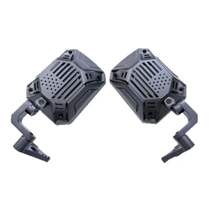Suitable for 18-26 Models of Jl Wrangler Wide-Angle Auxiliary Mirrors, Jt Gladiator Off-Road Modification Half-Door Rearview Mirrors