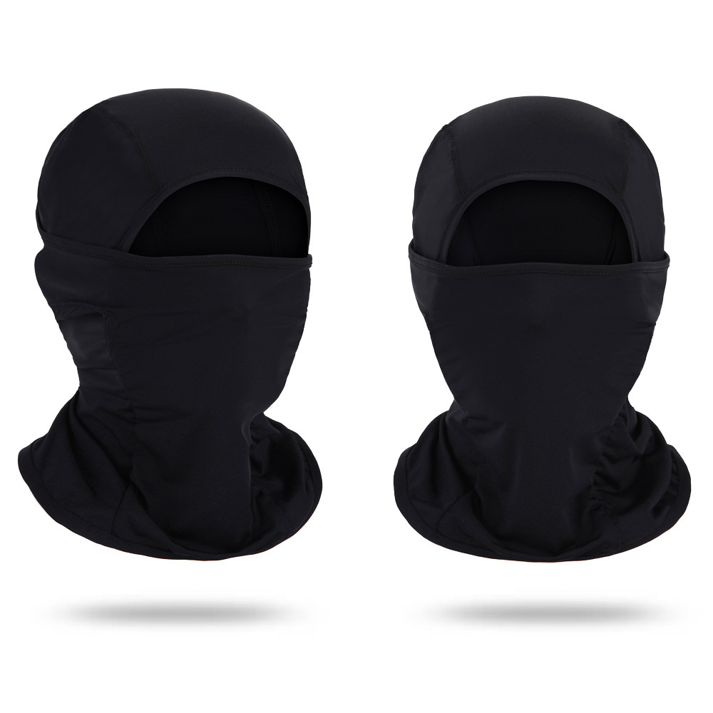Cubierta de protección solar de seda de hielo, máscara facial, bicicleta al aire libre de verano, motocicleta, protección solar transpirable, protección facial, cuello, cuello, máscara de ciclismo