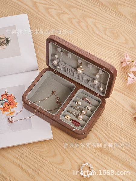 wooden storage system from natural wood