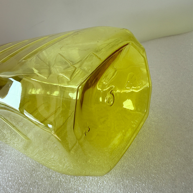 1.3L 食器用洗剤ボトル 1.3kg 黄色食器用洗剤プレスキャップボトル透明 PET 日常化粧品包装ペットボトル|undefined