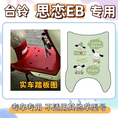 Electric vehicle foot mat, Mat Decoration for Tailing Siliang