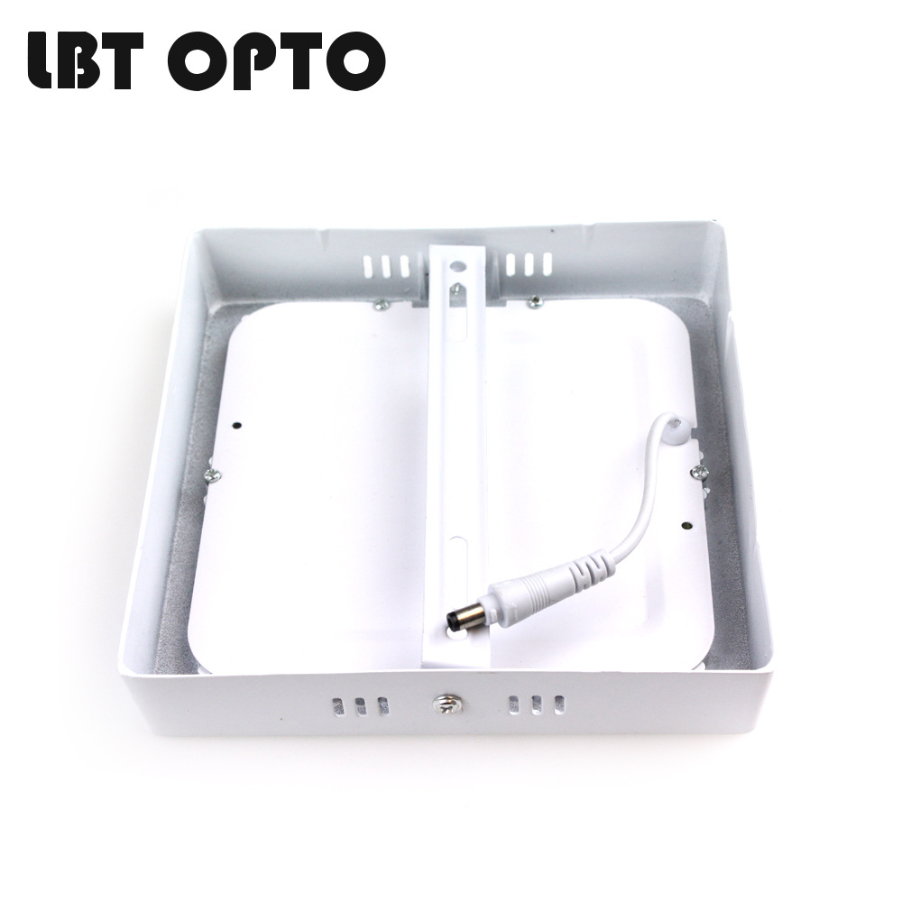 LED superficie montada lámpara de techo redonda agujero-techo libre downlight 6w12w18w lámpara de panel cuadrado bajo voltaje 1224V