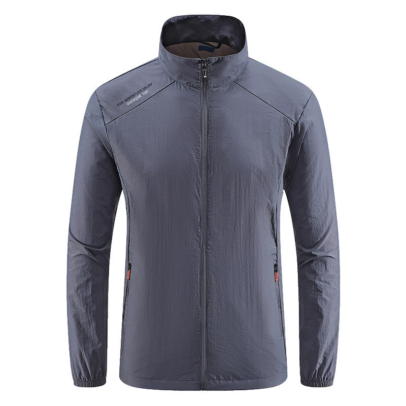 Солнцезащитный крем мужской летний тонкий легкий ультратонкий воздухопроницаемый ультрафиолетовый ледяной шелк спортивный солнцезащитный крем мужской куртка