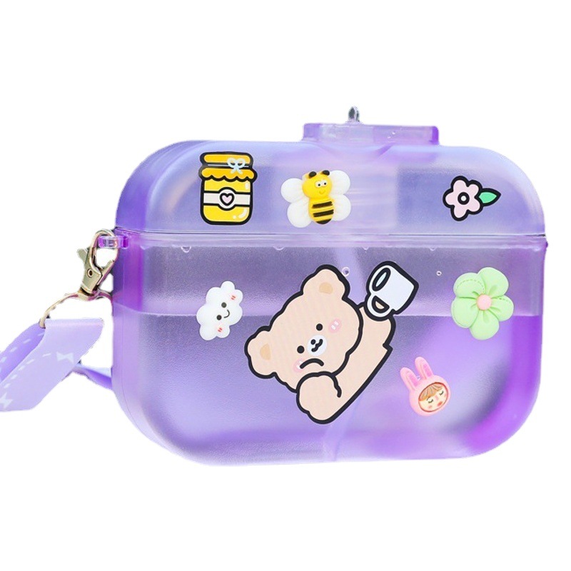 Fábrica al por mayor transfronteriza de comercio electrónico bolsa de paja de plástico taza de agua pegatinas gratis Correa portátil botella de agua estudiante hembra al aire libre