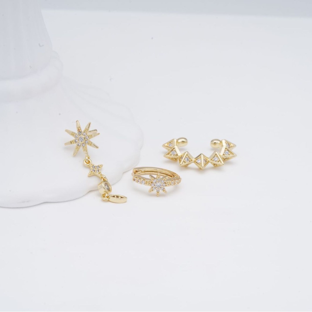 Trend geometric earrings