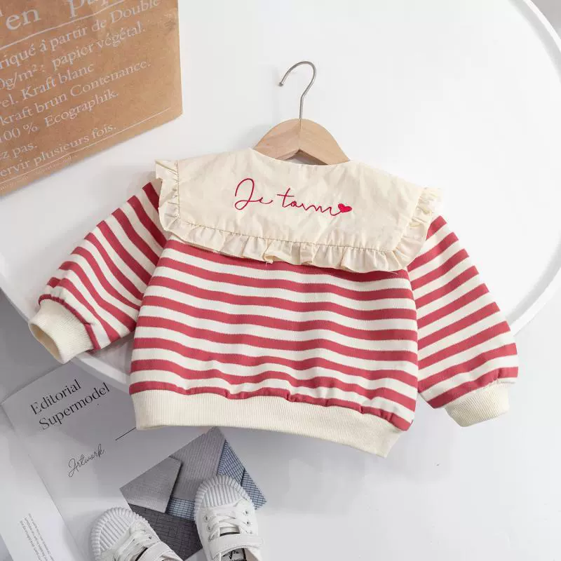 Autumn children's sweatshirt, western style