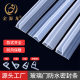 H-shaped U-shaped glass door sealing strip office balcony frameless door silicone waterproof sealing strip bathroom windproof rubber strip