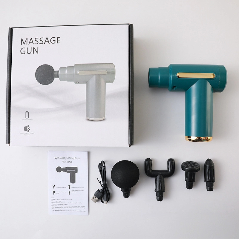 筋膜銃クロスボーダーアマゾン筋膜奪いミニ携帯フィットネス筋肉リラックス頚椎マッサージ器筋膜銃|undefined