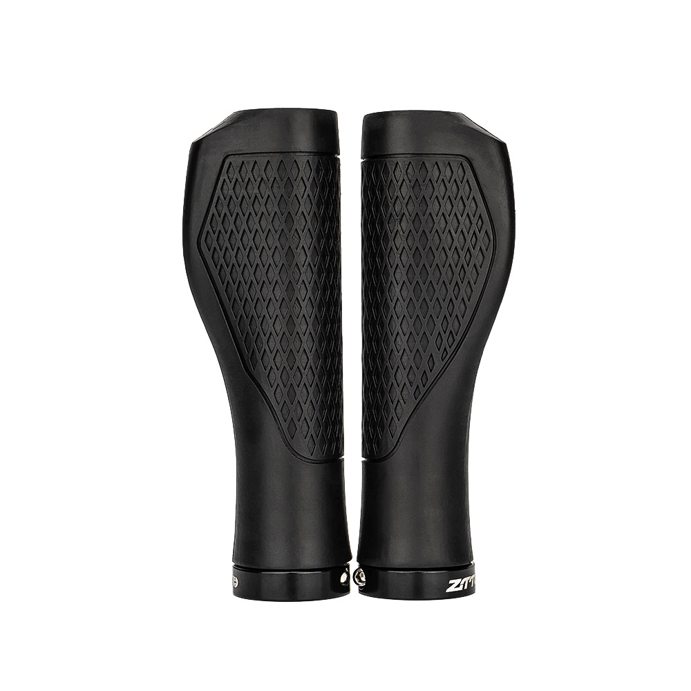 Mango de bola de carne de goma ZTTO agarre de bicicleta de montaña cerradura antideslizante absorción de golpes agarre de bicicleta plegable