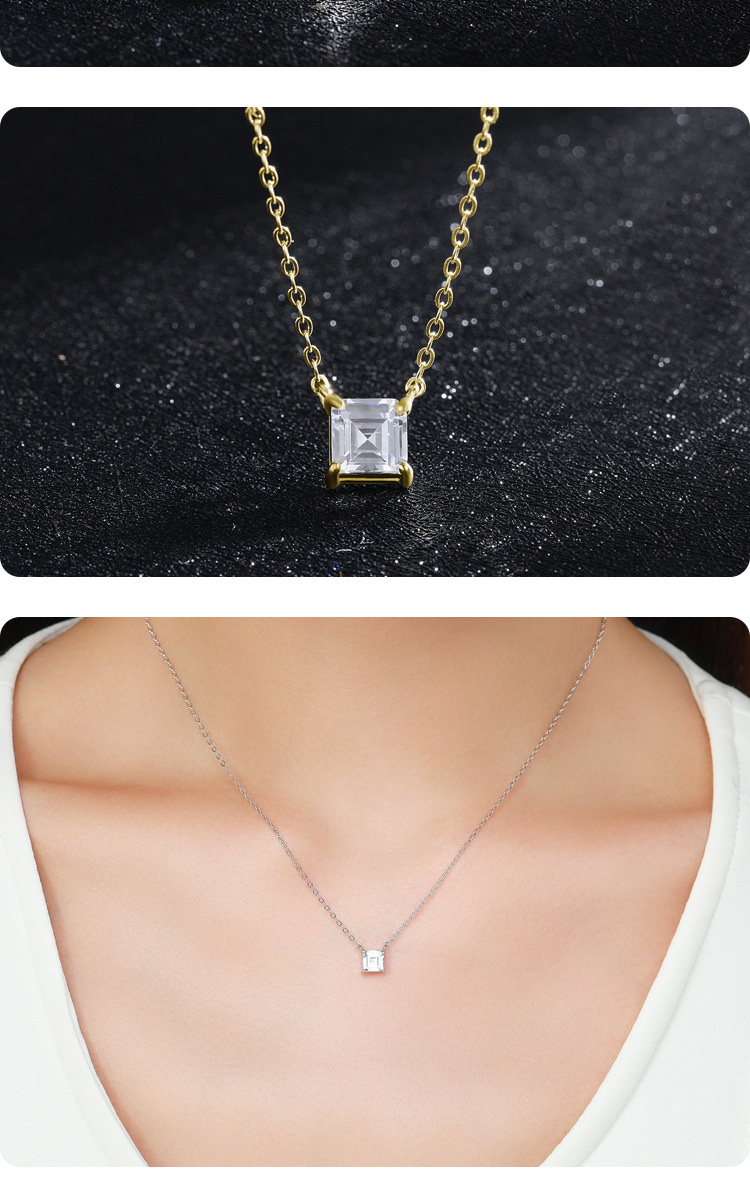 Rings, Earrings, Necklace, Jewelry Set Classification cable chain Chain Type Wedding, Travel Occasion Zircon Material Zircon Geometric Zircon