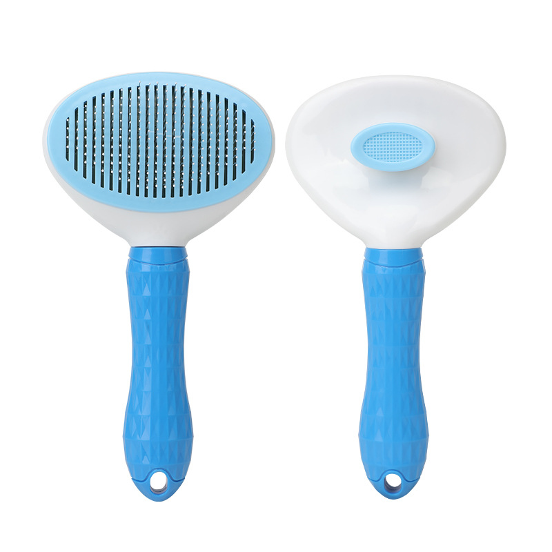 【블루 ABS】둥근 머리 빗