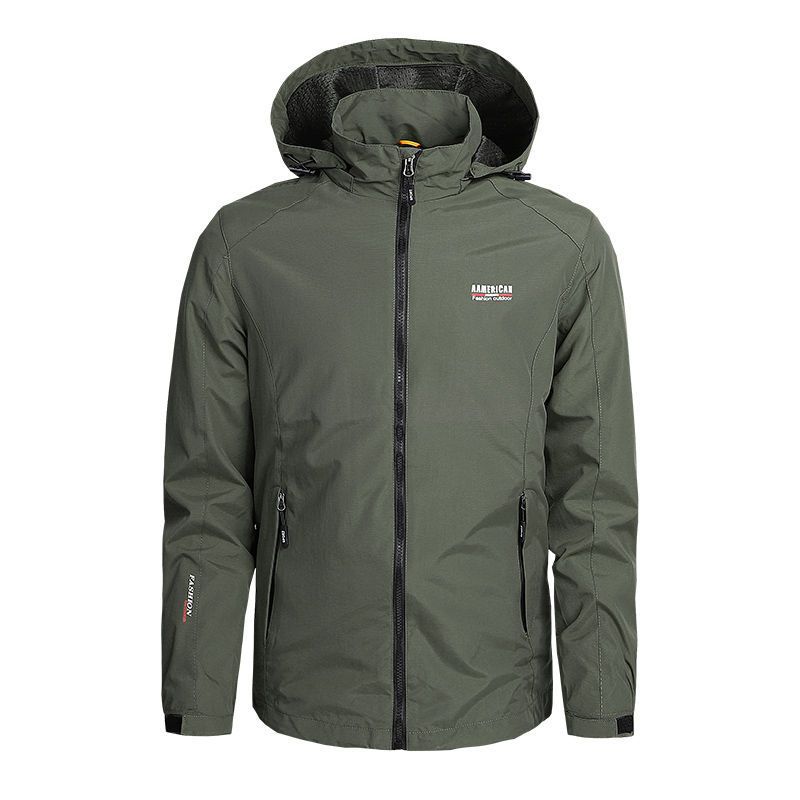 Waterproof Breathable Men's Jacket For Spring And Autumn Outdoor_voghion.com