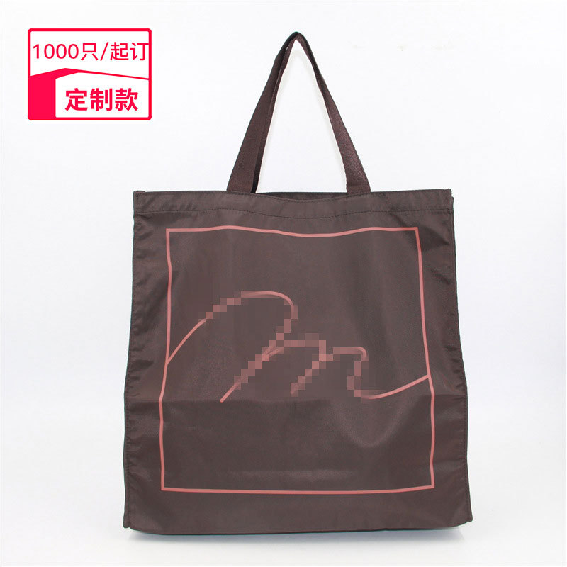 厂家加工斜纹布手提袋 礼品手提包 折叠环保袋 牛津布手提包