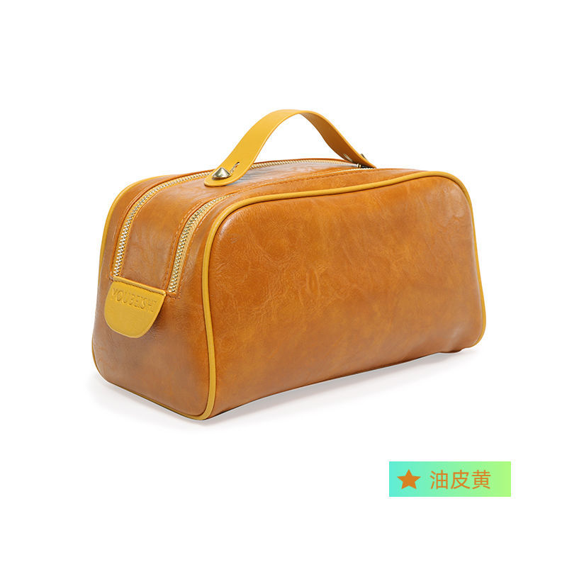 Bolsa de maquillaje portátil de gran capacidad para mujeres almacenar maquillaje portátil impermeable nuevo viaje bolsa de almacenamiento de lavado venta caliente
