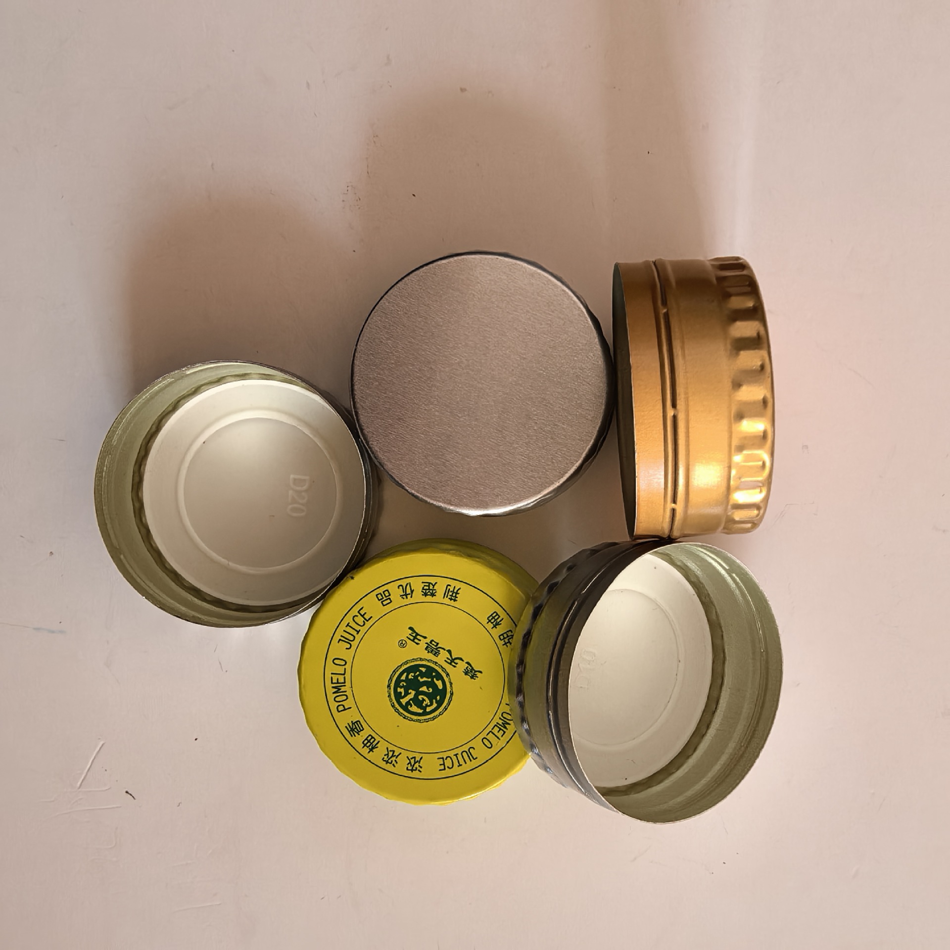 批发金属盖果汁瓶盖 38口盖饮料盖 保健品盖汽水瓶盖酒瓶铝盖