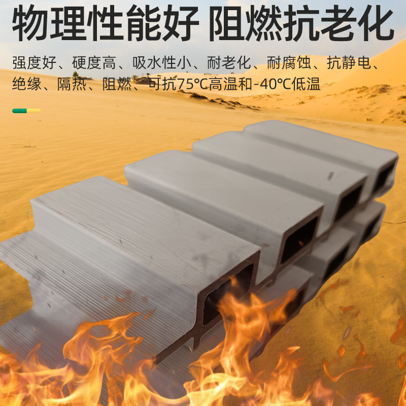 国境を越えた新型白色二世代木型長城板屋外防水木型壁板生態木WPCグリル板|undefined