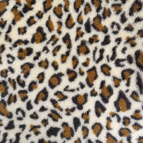 Two-Sided Comfort Flannel Print Camouflage Zebra Leopard Pattern Star Bear Animal Print Autumn Winter Home Fuzzy Fabric