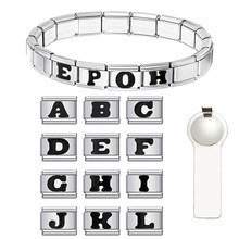 Italian charm bracelet ���P�Ӣ�ĺ�ɫ����ĸDIY�����ģ�K���
