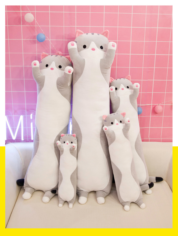 Cute Long Cat Pillow Image 8