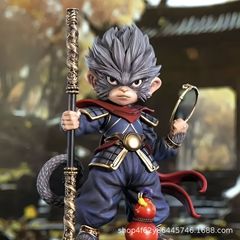 黒神話悟空手弁天命悟空斉天大聖周辺GK像模型車載潮遊び置物卸売り