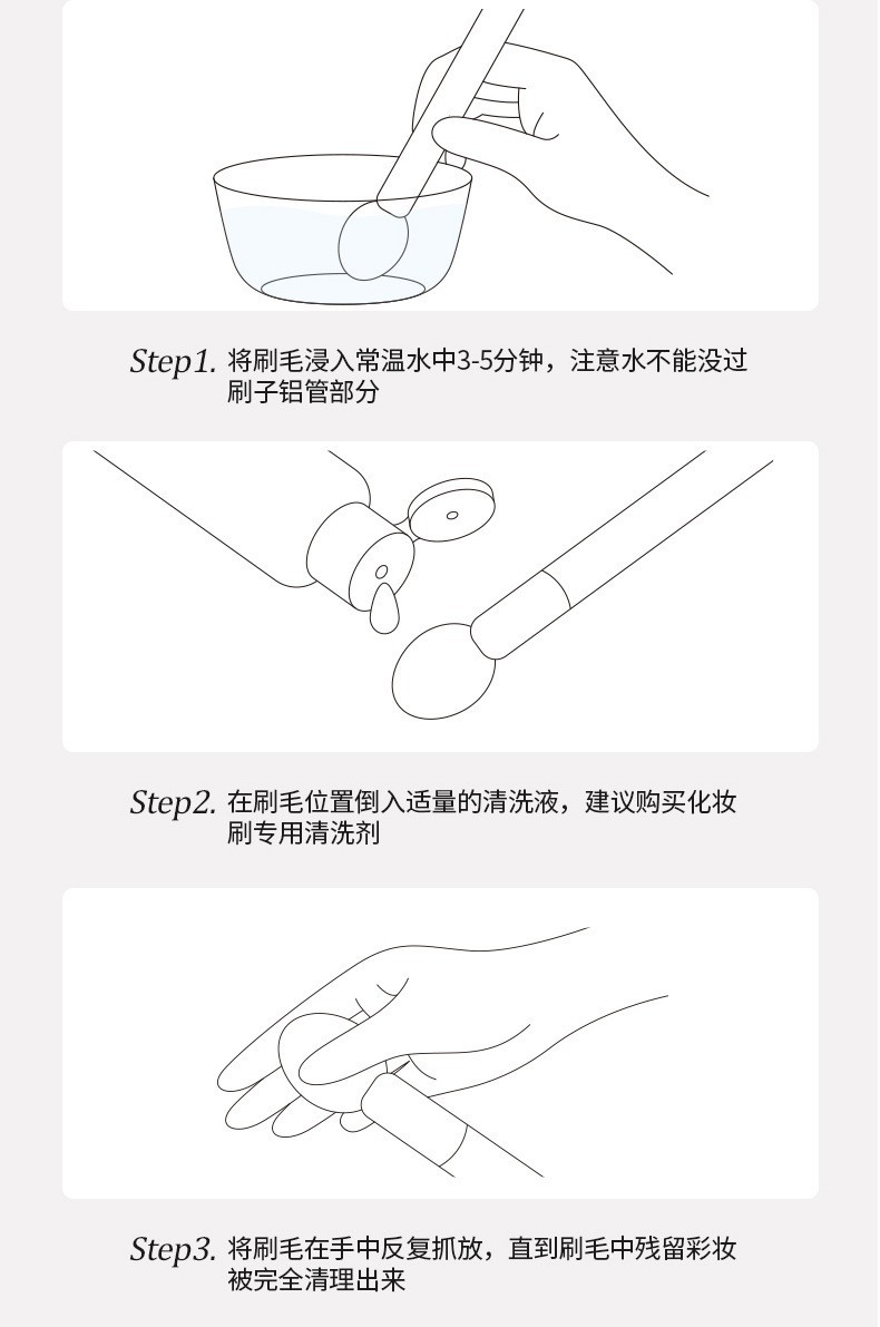 Factory direct sales of single small Odin powder brush, highlighter brush, blush brush, portable short beauty tool, makeup brush undefined
