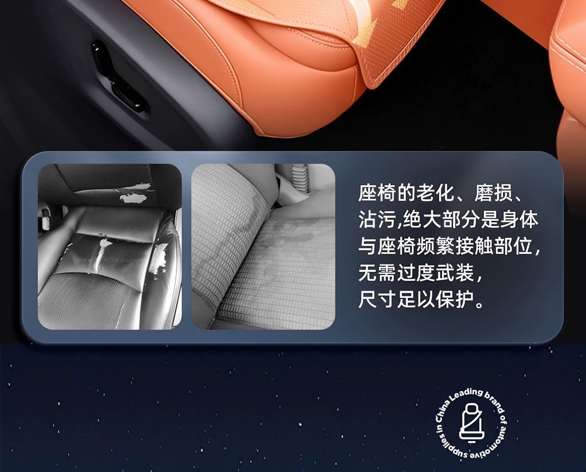 Suitable for Geely Galaxy M7 Seat Cushions, All-Season Universal Car Ventilated and Breathable Seat Cushions, Seat Covers, Interior Decoration Items