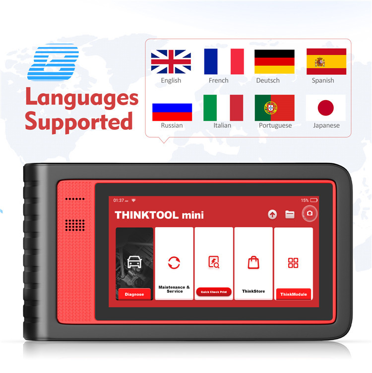 Thinkcar Thinktool mini 全系统扫描仪DPF机油重置 汽车诊断工具