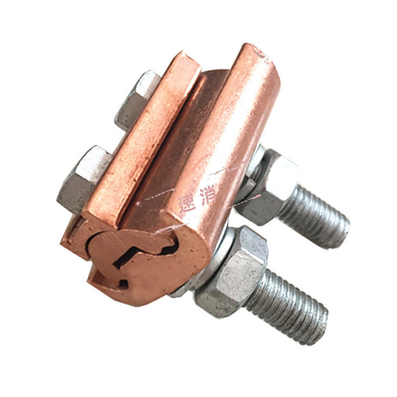 구리 프로파일 링 및 후킹 클램프 프로파일 링 및 홈이있는 JBT16-120JBT50-240 케이블 클램프 스팬 클램프