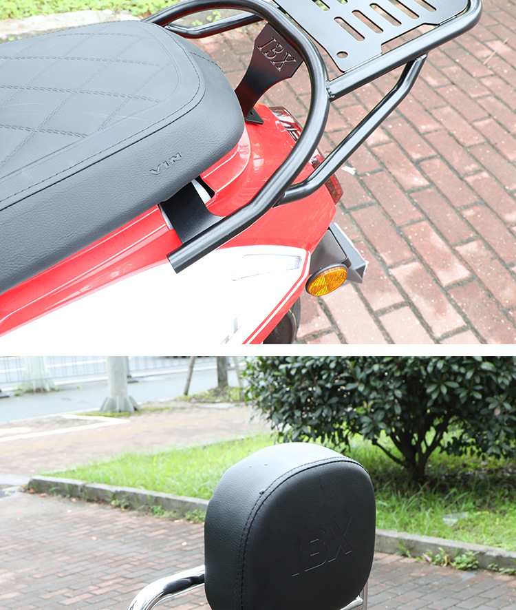 Qjmotor Qianjiang 125/150 Universal Rear Rack Foldable Rear Carrier Foldable Design Motorcycle