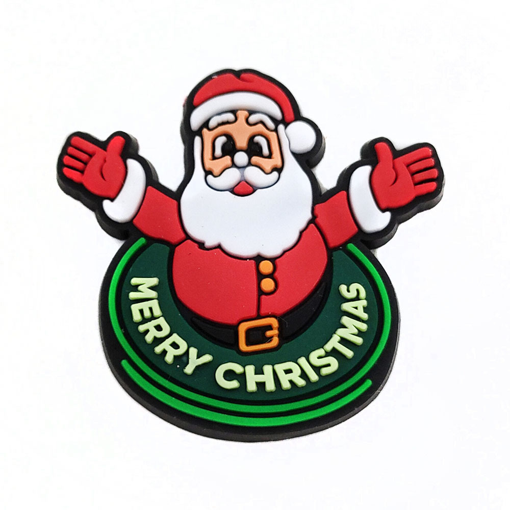 Nuevos zapatos de Navidad flor zapatos de playa con hebilla decorativa