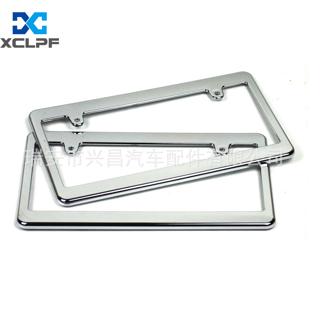Japanese Number Frame License Plate Holder License Plate Frame Foreign License Plate Frame Development Cross-Border License Plate Frame Stainless Steel License Plate Holder