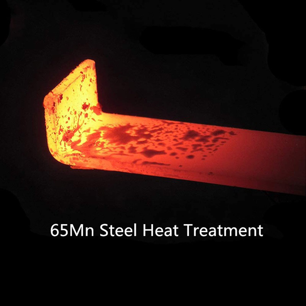 산업 등급 65 망간 6MM 두꺼운 백 포스 후크 280MM 340MM 395MM 백 포스 후크 담금질 표면 프로스팅 처리