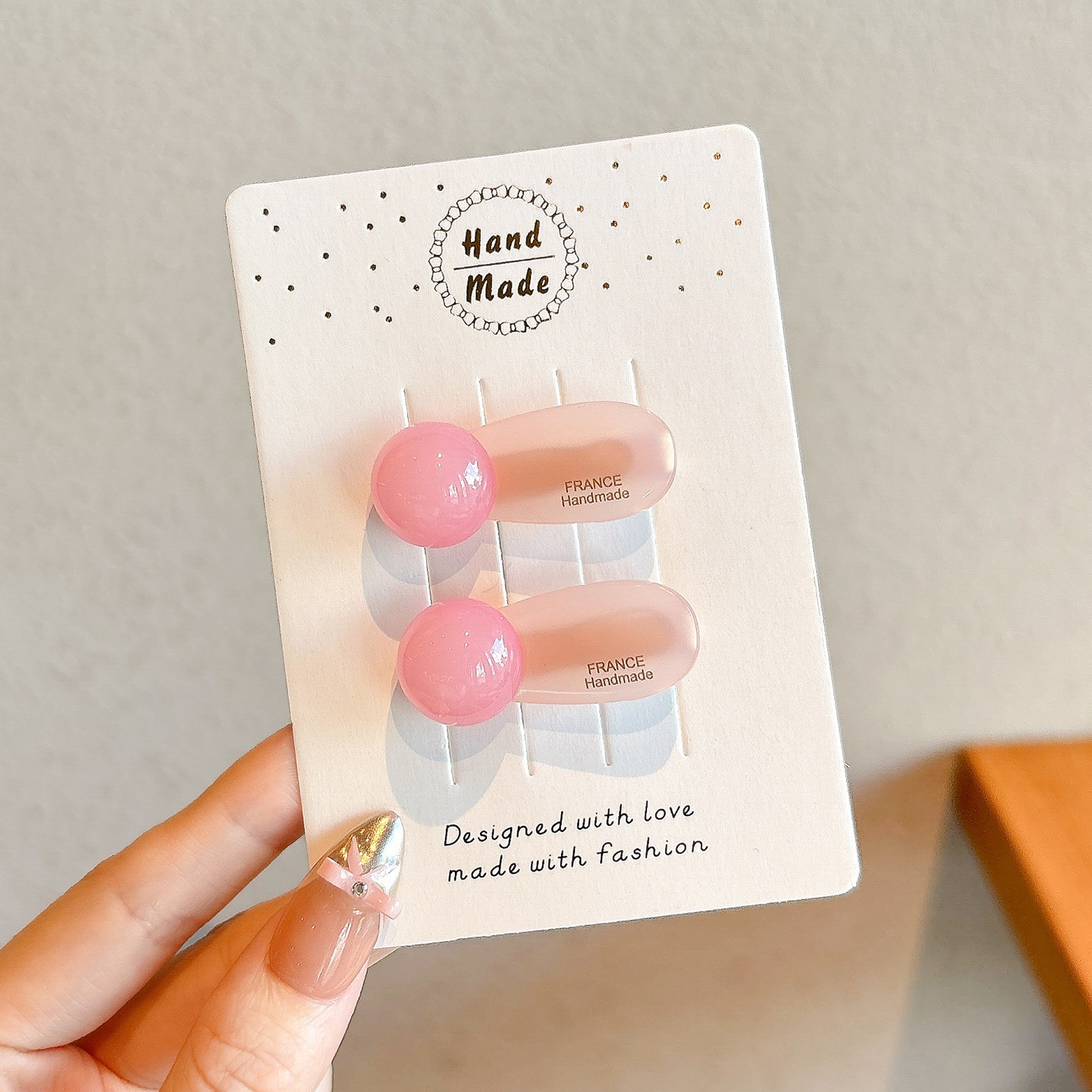 Clip de cabello de arco feminino frange clip lateral clip de boca de pato joyería de otoño 2025 nuevas joyerías al por mayor