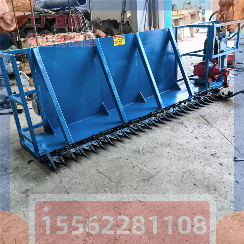 芦苇收割机80挖机修剪粉碎式 装载机芦苇收割机铲车改装收割芦苇