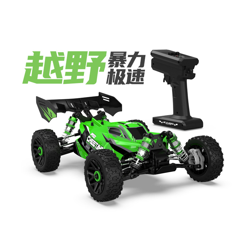 Nuevo control remoto transfronterizo XD fuera de carretera coche de alta velocidad 1/14 aleación de cuatro ruedas motrices de proporción completa modelo de coche de carreras coche rc