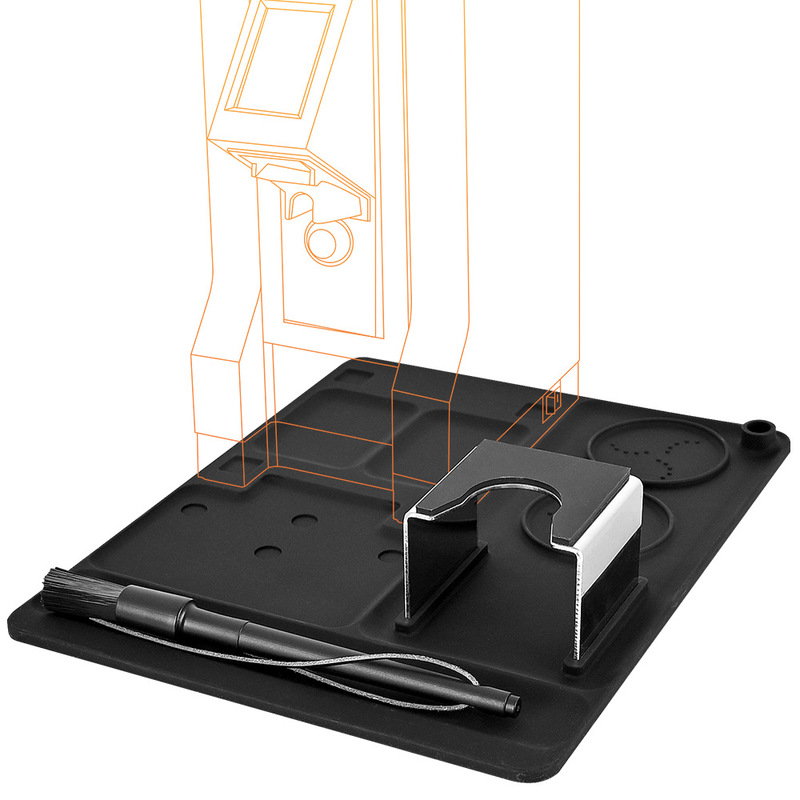 Eureka Mignon Coffee Grinder Bottom Pad Silicone Powder Pad with Brush Eureka Mignon Coffee Grinder Bottom Pad Silicone Powder Pad with Brush